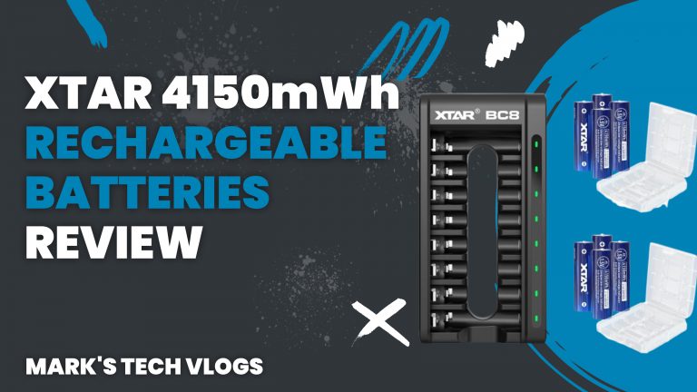 XTAR 1.5V 4150mWh rechargeable batteries