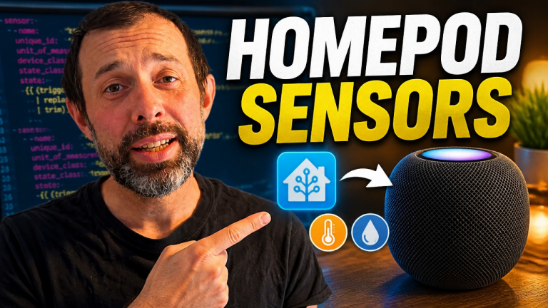 How to Get HomePod Temperature and Humidity Sensors into Home Assistant
