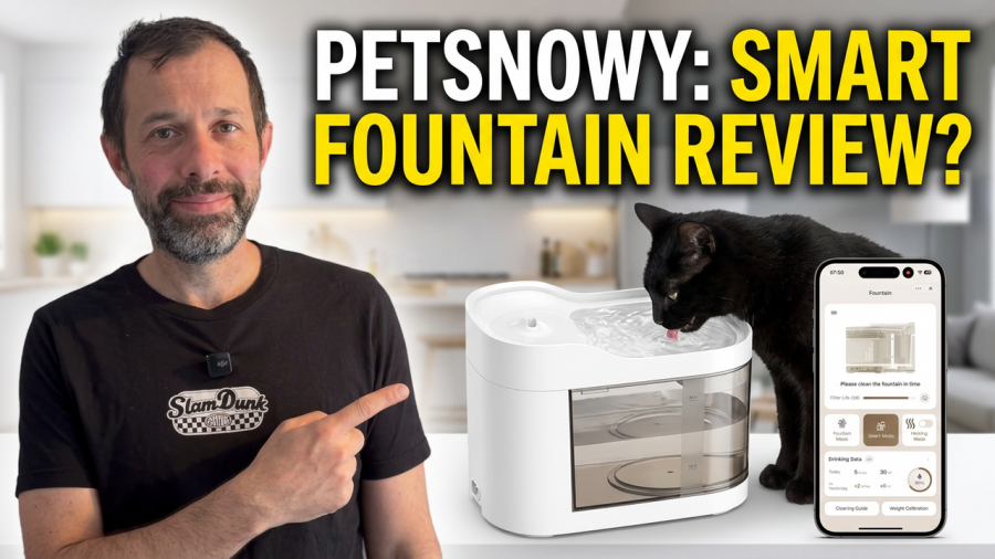 PetSnowy Wireless Weight-Sensing Pet Water Fountain Review